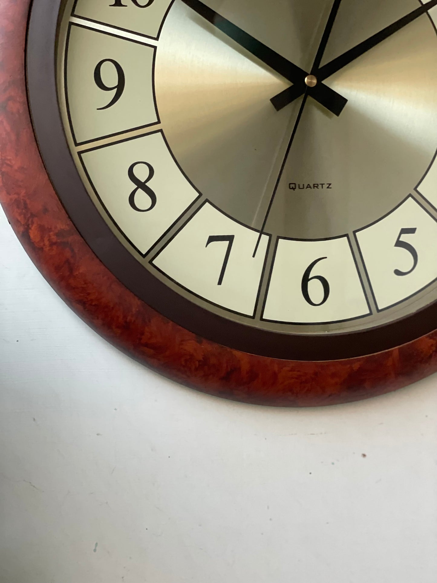 Red fire Wall Clock CS-002