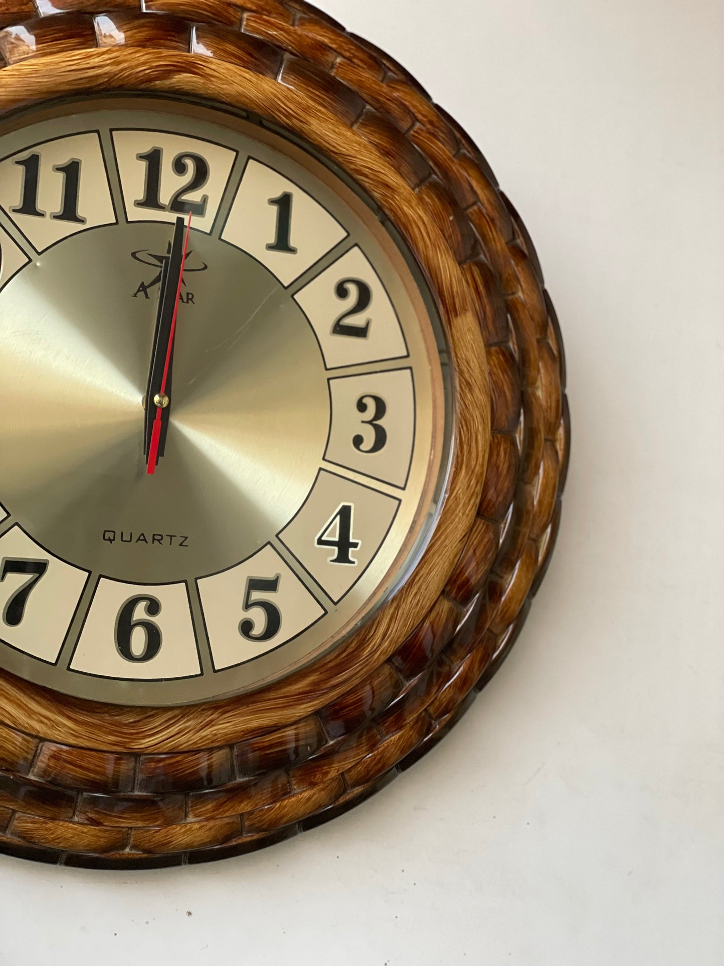 Rusty Basket Wall Clock CS-010