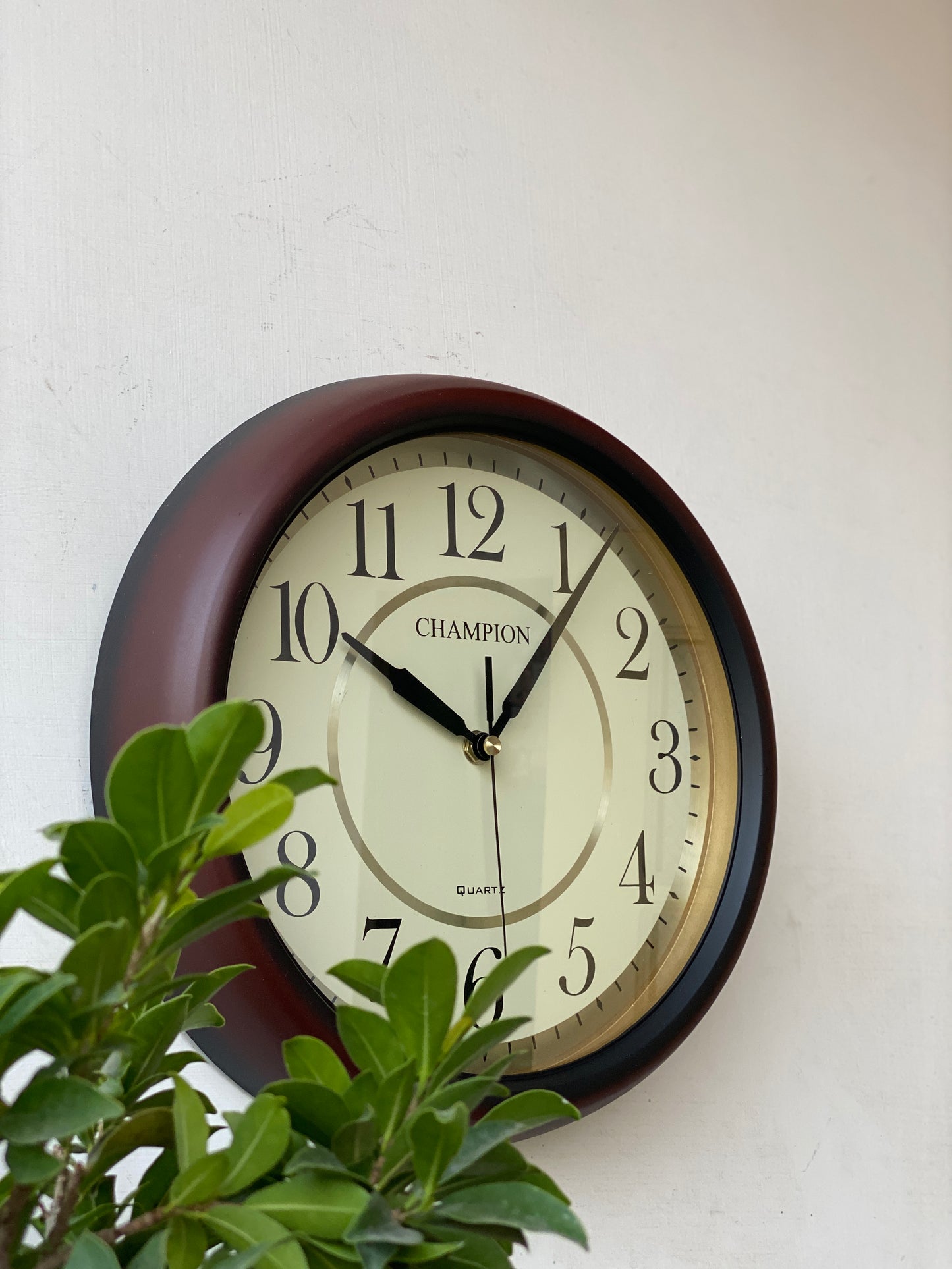 Brown Gold Wall Clock CS-024