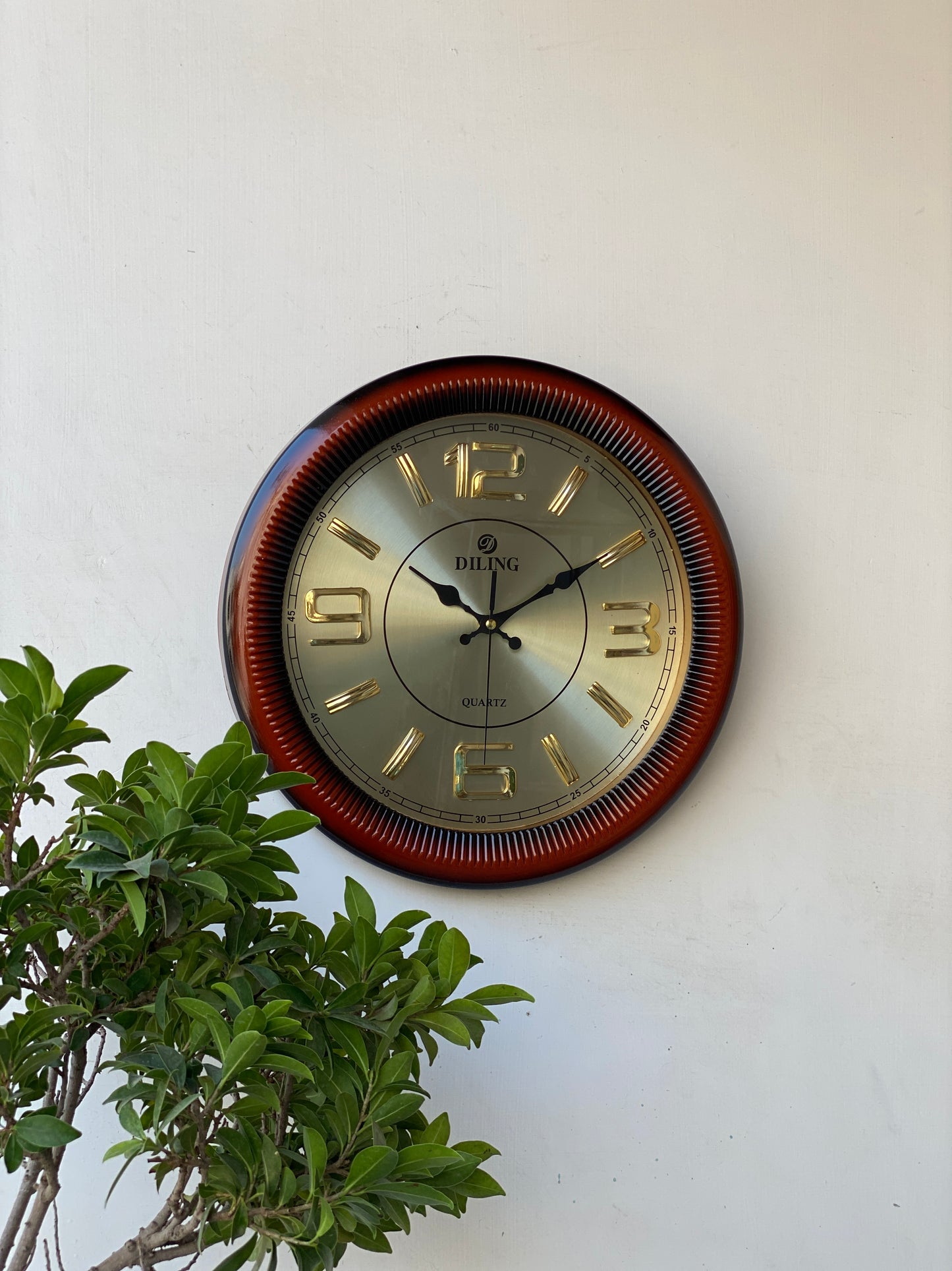 Luxury Ribbed Wall Clock CS-031