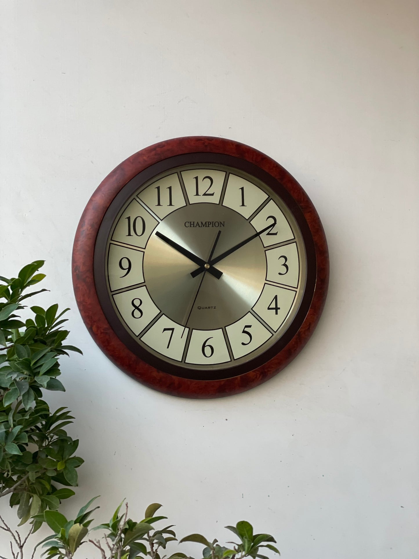 Red fire Wall Clock CS-002