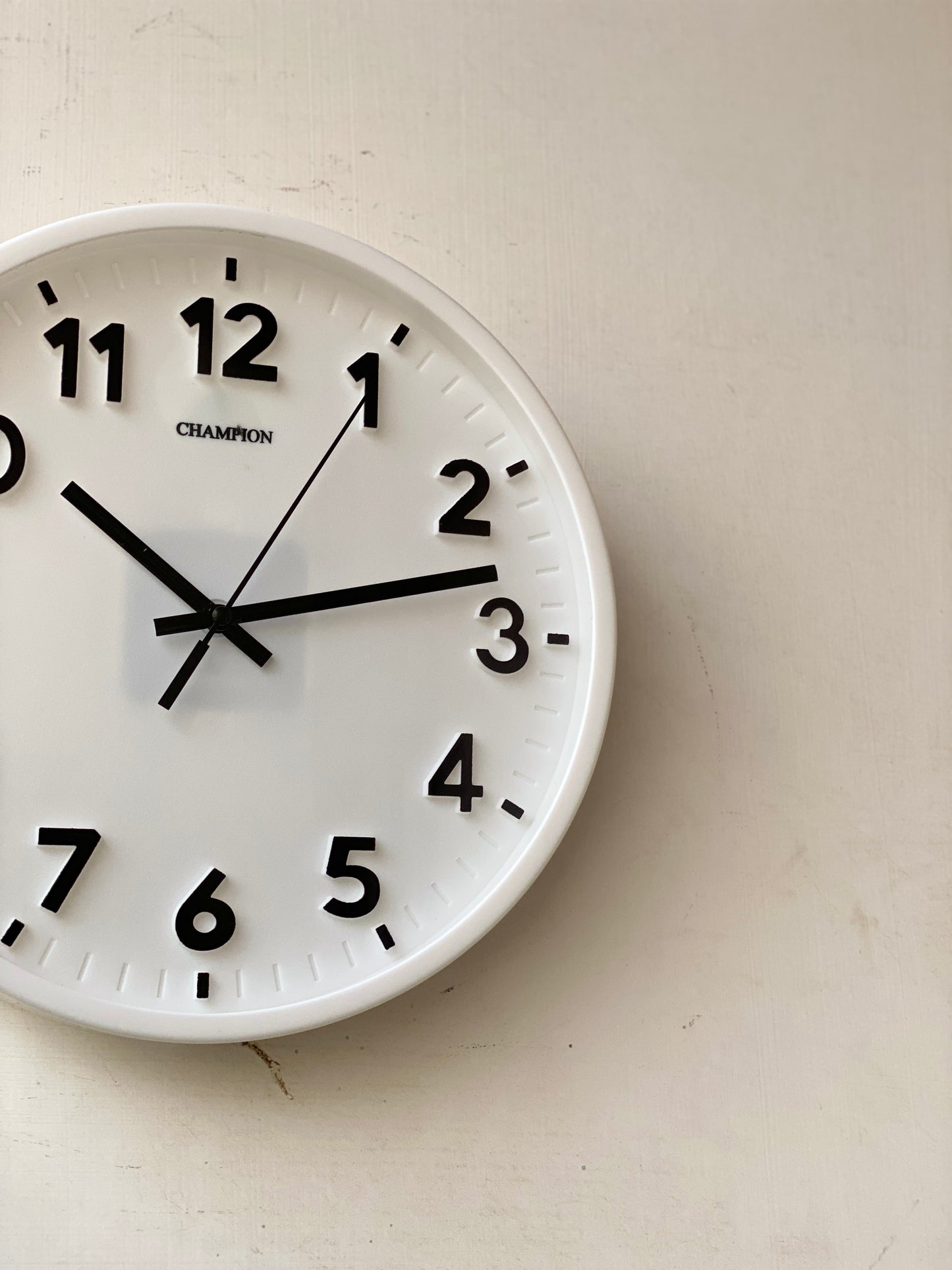 Mini White Wall Clock CS-020