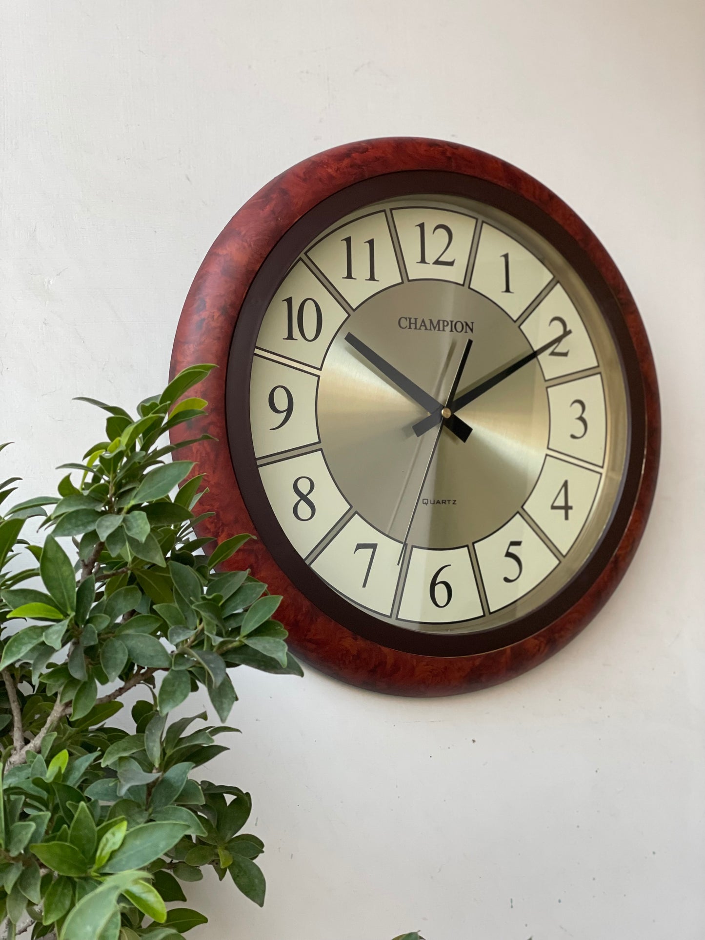 Red fire Wall Clock CS-002