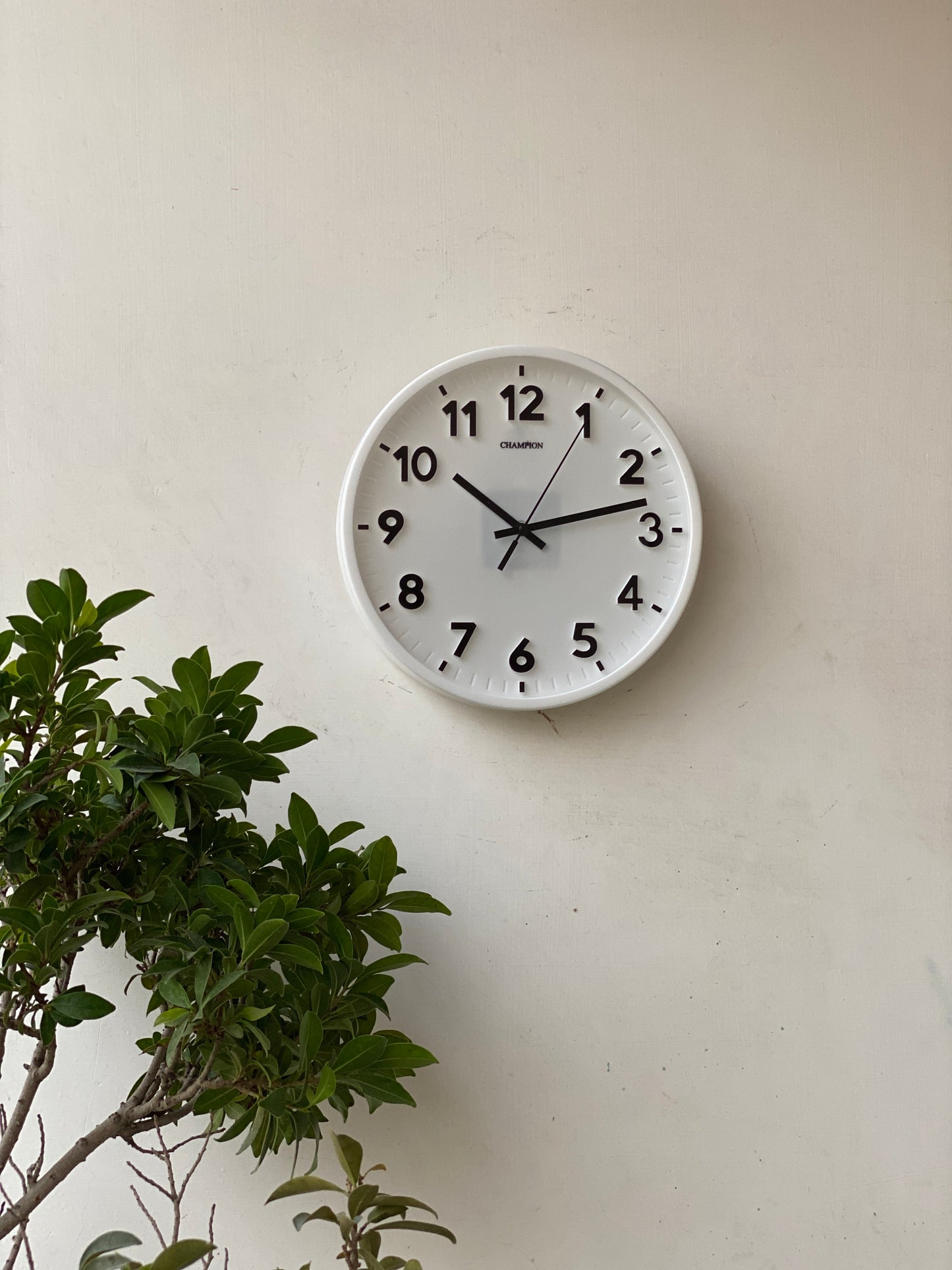 Mini White Wall Clock CS-020