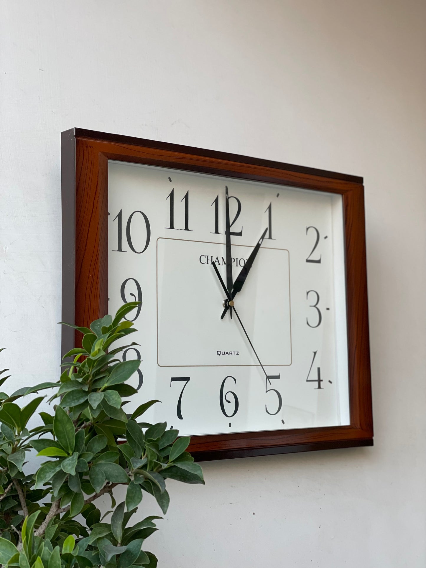 White Board Rect Wall Clock CS-008