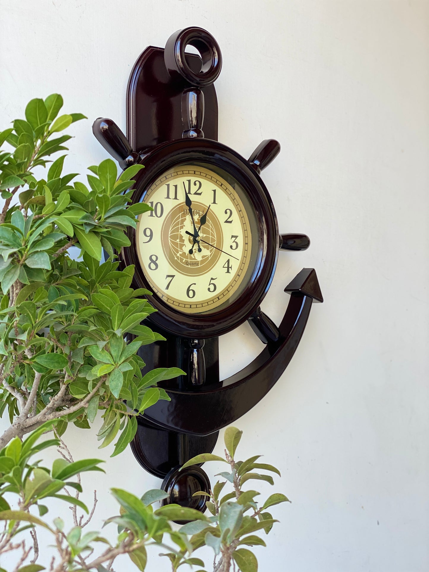 Nautical Anchor Wall Clock CS-036